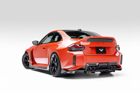 BMW M2 カーボンファイバー ボディキット M2 改良されたVors様式 カーボンファイバー フロント リップ ディフューザー スポイラー フード サイドスカート