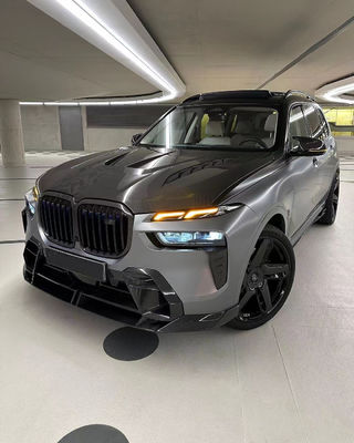 BMW X7 カーボンファイバー フード X7 改良された LD スタイルのカーボンファイバー フード エンジンカバー ボディキット