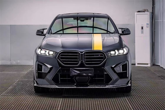 BMW X5M X6M カーボンファイバー ボディキット X5M X6M カーボンファイバー フロント リップディフューザー スポイラー サイドスカート フード