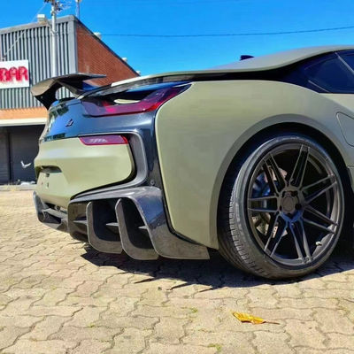 BMW I8 カーボンファイバー ボディキット I8 カーボンファイバー フロント リップ ディフューザー スポイラー サイドスカート