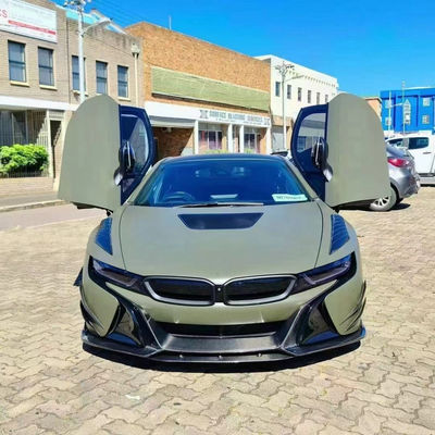 BMW I8 カーボンファイバー ボディキット I8 カーボンファイバー フロント リップ ディフューザー スポイラー サイドスカート