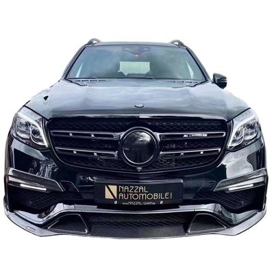 ブラスタイルのカーボンファイバーボディキット GLS63 320 400 450 500 X166 カーボンファイバーボディキット GLS63 フロント・ショベル・リア・ディフューザー
