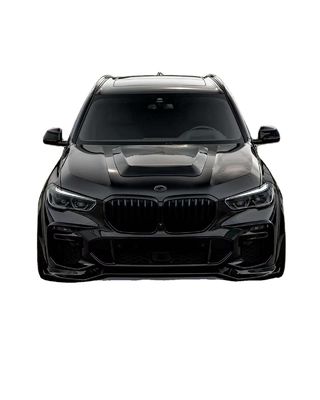 BMW X5 G05 F95 カーボンファイバー ワイドボディキット X5 G05 F95 カーボンファイバー フロント リップ ディフューザー スポイラー ワイドボディキット