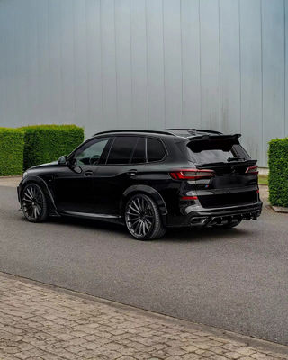 BMW X5 G05 F95 カーボンファイバー ワイドボディキット X5 G05 F95 カーボンファイバー フロント リップ ディフューザー スポイラー ワイドボディキット