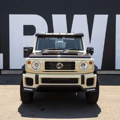 新製品JIMNY ボディキットJIMNYアップグレードされたLBスタイル フロントとバック バンパー ワイドボディキ