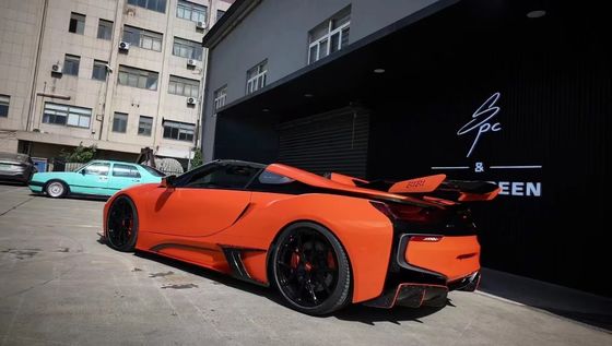 I8 BMW ボディキット 2018 - 2019 カーボンファイバースポイラー フロント バンパースポイラー ウイング