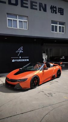 I8 BMW ボディキット 2018 - 2019 カーボンファイバースポイラー フロント バンパースポイラー ウイング
