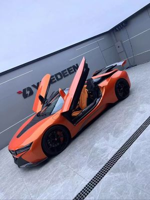 I8 BMW ボディキット 2018 - 2019 カーボンファイバースポイラー フロント バンパースポイラー ウイング