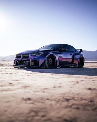 G87 M2 BMW ボディキット AZ スタイルのホイールアーチキット フロントリップディフューザー スポイラー