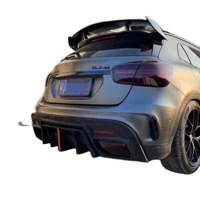 ホットセール Gla45 Gla260 X156 カーボンファイバーボディキット Gla45 カーボンファイバーバックディフューザー 2014-2019