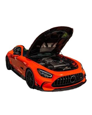 メルセデス AMG GT GTC GTS ボディキット AMG GT アップグレードされたブラックシリーズ スタイル 前後 バンパー スポイラー フード ボディキット