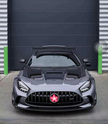 メルセデス AMG GT GTC GTS ボディキット AMG GT アップグレードされたブラックシリーズ スタイル 前後 バンパー スポイラー フード ボディキット