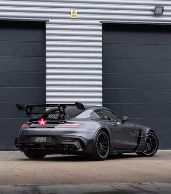 メルセデス AMG GT GTC GTS ボディキット AMG GT アップグレードされたブラックシリーズ スタイル 前後 バンパー スポイラー フード ボディキット