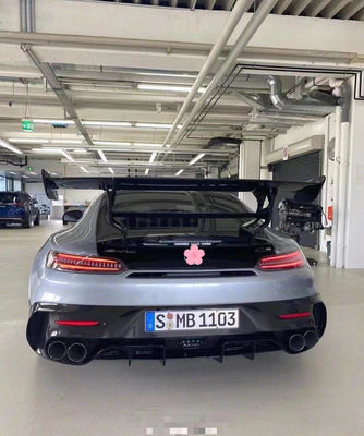 メルセデス AMG GT GTC GTS ボディキット AMG GT アップグレードされたブラックシリーズ スタイル 前後 バンパー スポイラー フード ボディキット