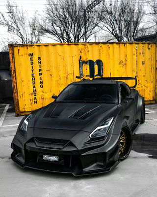 2022年新作商品 GTR R35 ワイドボディキ ボディキット 日産 GTR R35 ワイドボディキ 前後