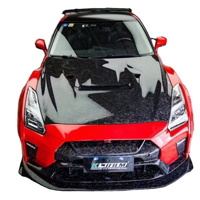 ニッサン GTR ボディキット GTR R35 バリス式カーボンファイバー フロントとリア バンパースポイラー ボディキットをアップグレード