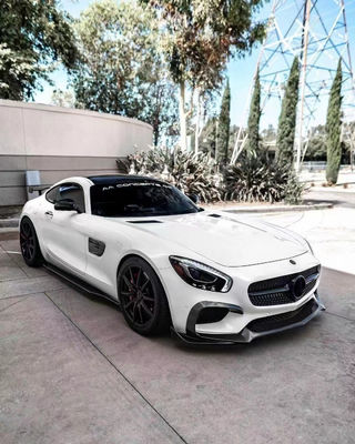 メルセデス AMG GT カーボンファイバー ボディキット AMG GT カーボンファイバー フロント リップ ディフューザー スポイラー