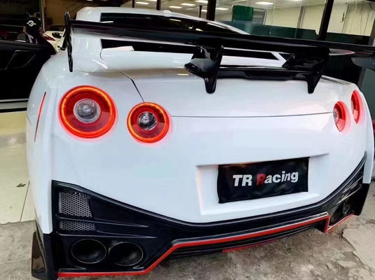 200MM ニッサン Gtr ボディキット 2008 - 2020 ニッサン フロント バンパー バンパー マシンカバー スポイラー