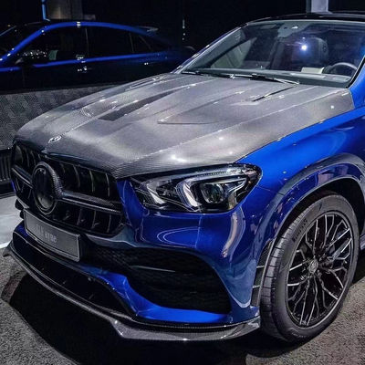 新製品 メルセデス GLE カペ GLE カーボンファイバー エンジンカバー エンジンハッチカバー