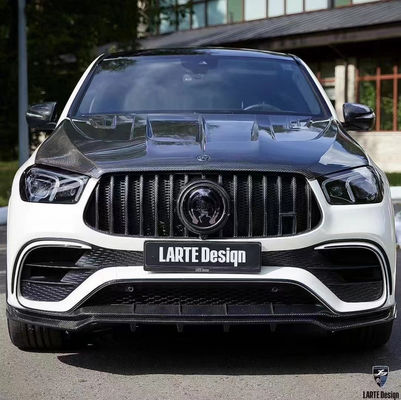 新製品 メルセデス GLE カペ GLE カーボンファイバー エンジンカバー エンジンハッチカバー
