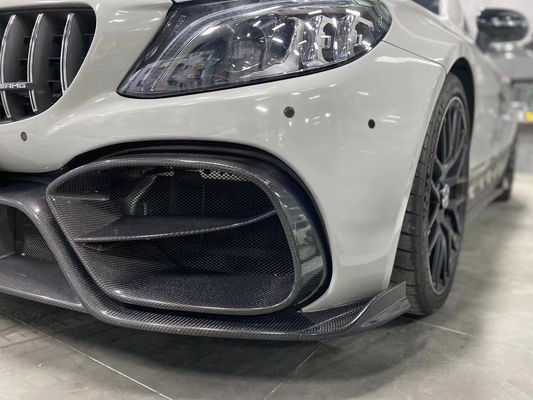 メルセデス W205 AMG C63 クーペ カーディセット C63 クーペ IMP スタイルのアップグレードされたフロントバンパー
