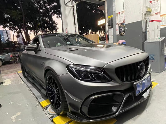 メルセデス W205 AMG C63 クーペ カーディセット C63 クーペ IMP スタイルのアップグレードされたフロントバンパー
