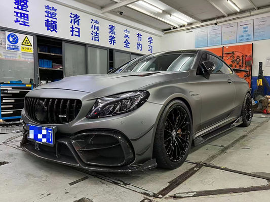 メルセデス W205 AMG C63 クーペ カーディセット C63 クーペ IMP スタイルのアップグレードされたフロントバンパー