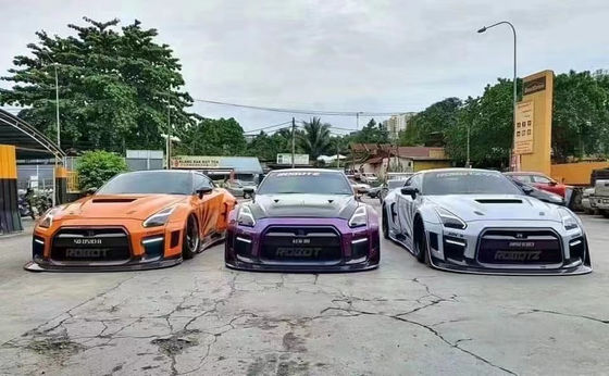 パーソナライズされた2022年 ニッサン・ボディ・キット フロント・アンド・リア・GTR R35 カー・バンパーカバー