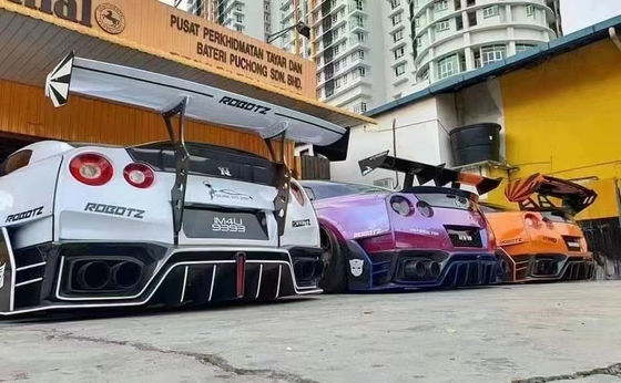 パーソナライズされた2022年 ニッサン・ボディ・キット フロント・アンド・リア・GTR R35 カー・バンパーカバー