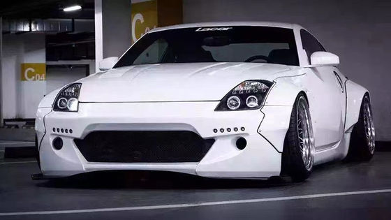 350Z ニッサン ボディキット 樹脂繊維 バンパー 後部ディフューザー オート フロントスポイラー サイドスカート