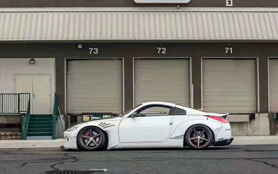 350Z ニッサン ボディキット 樹脂繊維 バンパー 後部ディフューザー オート フロントスポイラー サイドスカート