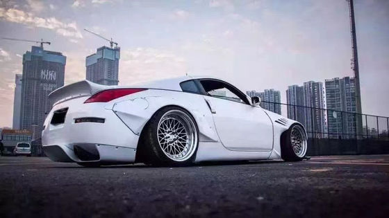 350Z ニッサン ボディキット 樹脂繊維 バンパー 後部ディフューザー オート フロントスポイラー サイドスカート