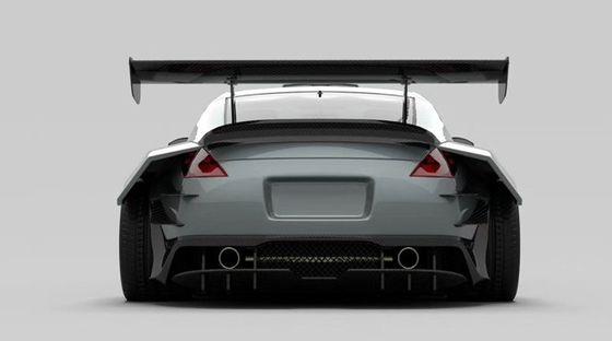 エアナイフ FRP 日産 350z ワイドボディキット サイドスカート OEM フロントとバックバンパー