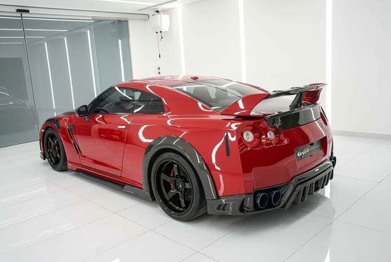 GTR R35 ニッサン ボディキット カーボンファイバー KPスタイル バンパースポイラー フロントワイドボディキット
