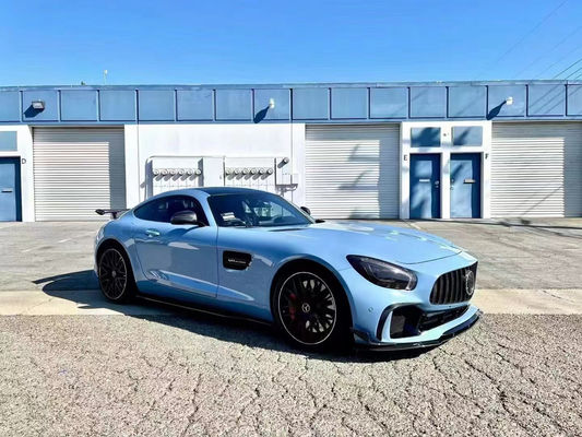 メルセデス AMG GT ボディキット AMG GT アップグレードされたPDスタイルのフロントバンパーディフューザースポイラーボディキット
