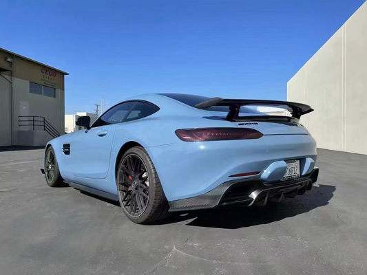メルセデス AMG GT ボディキット AMG GT アップグレードされたPDスタイルのフロントバンパーディフューザースポイラーボディキット