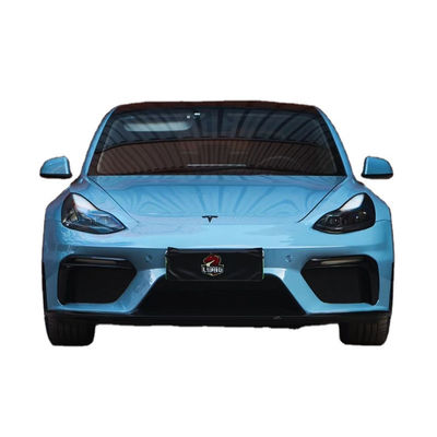 テスラ・モデル3用の自動車部品 カーソリキット PP プラスチック素材 モデル3 GT4スタイルのアップグレードされたフロントバンパーカーソリキット