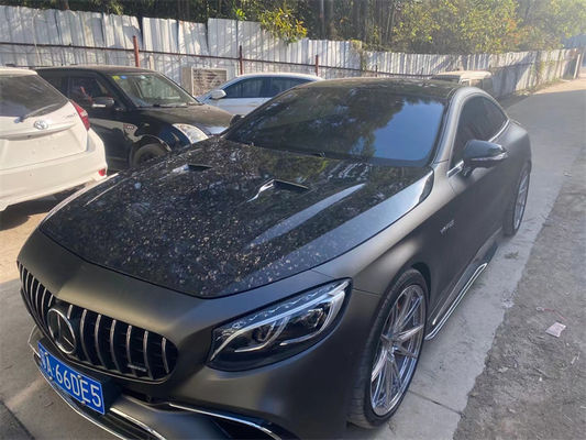 ベンツ W217 Sクラスクーペ カーボンファイバーカバー カーソリー W217 改良されたMSYスタイル マシンカバー