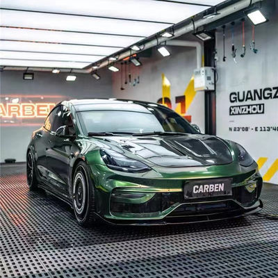 FPR 2019 スポイラー テスラモデル3 ボディキット 2022 ACPスタイル フロント・アンド・リア・バンパー