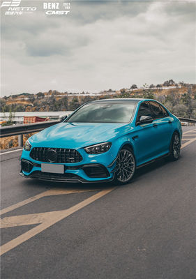 メルセデス E63S 2021 E63s カーボンファイバー 自動車ディフューザー スポイラー ボディキット