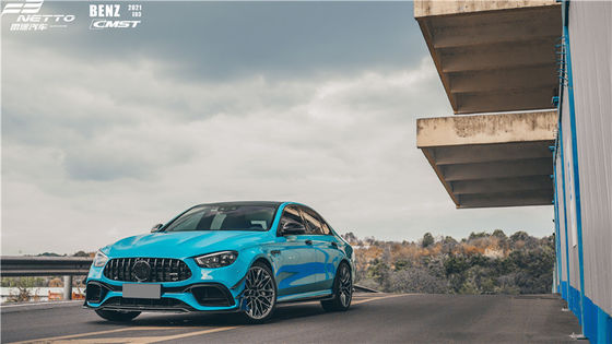 メルセデス E63S 2021 E63s カーボンファイバー 自動車ディフューザー スポイラー ボディキット