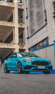メルセデス E63S 2021 E63s カーボンファイバー 自動車ディフューザー スポイラー ボディキット