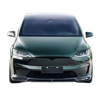 CMST テスラ モデル X ボディキット ダークグリーン テスラ ワイドボディキット 2023 フロント リップ ディフューザー