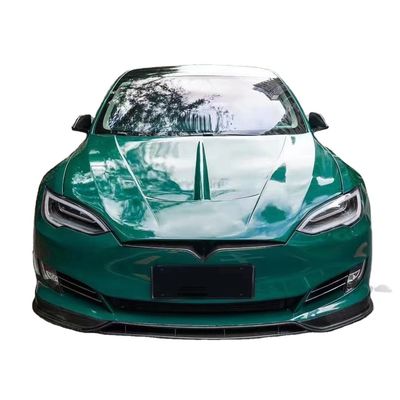 モデルSテスラボディキット 2017 - 2019 後部バンパースポイラー フードエンジン