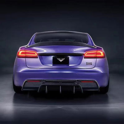 フォーススタイル テスラボディキット 2013 - 2016 テスラモデルS スポイラー フード サイドスカート