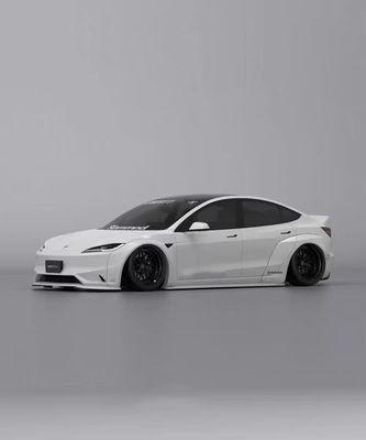 2020- テスラ ボディキット 樹脂繊維 LBスタイル テスラ モデル 3 スポイラー フロント リップ ディフューザー