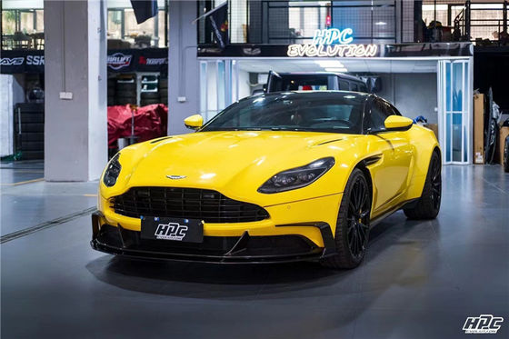 アストンマーティン DB11 カーボンファイバー ボディキット DB11 改良 PKスタイル カーボンファイバー フロント リップ ディフューザー スポイラー フード