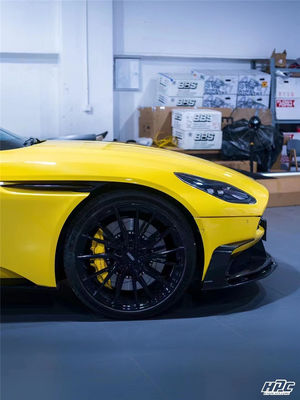 アストンマーティン DB11 カーボンファイバー ボディキット DB11 改良 PKスタイル カーボンファイバー フロント リップ ディフューザー スポイラー フード