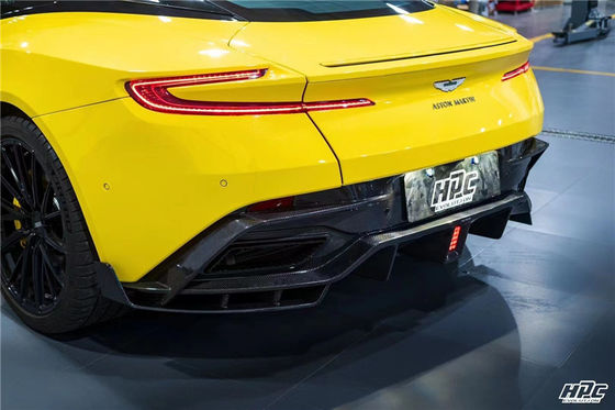 アストンマーティン DB11 カーボンファイバー ボディキット DB11 改良 PKスタイル カーボンファイバー フロント リップ ディフューザー スポイラー フード