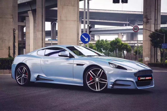 アストンマーティン DB9 ボディキット DB9 改良されたMSYスタイル フロントとバック バンパーサイドスカート カーボンファイバー ボディキット
